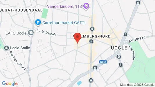 Apartments for rent in Brussels Ukkel - Photo from Google Street View
