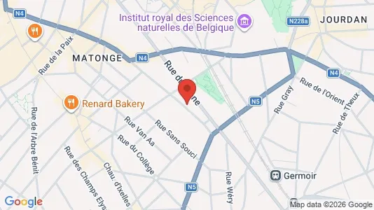 Apartments for rent in Brussels Elsene - Photo from Google Street View