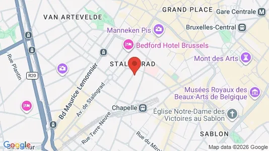 Apartments for rent in Stad Brussel - Photo from Google Street View