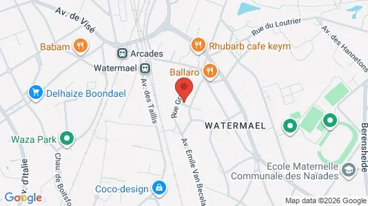 Apartments for rent in Brussels Watermaal-Bosvoorde - Photo from Google Street View