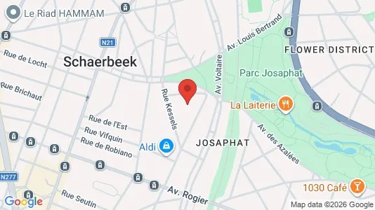 Apartments for rent in Brussels Schaarbeek - Photo from Google Street View