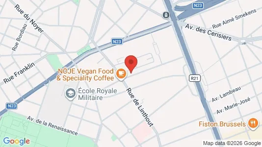 Apartments for rent in Brussels Schaarbeek - Photo from Google Street View