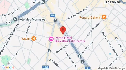Apartments for rent in Stad Brussel - Photo from Google Street View