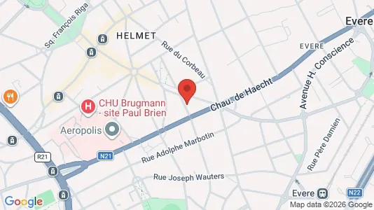 Apartments for rent in Brussels Schaarbeek - Photo from Google Street View