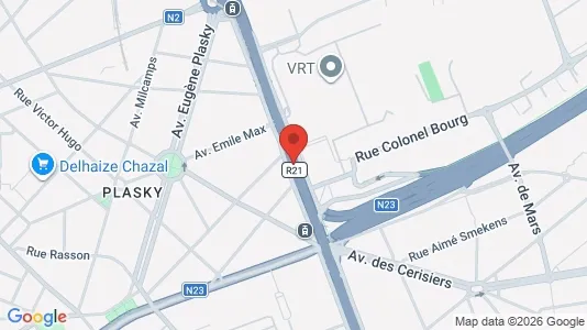 Apartments for rent in Brussels Schaarbeek - Photo from Google Street View