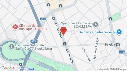 Apartments for rent in Brussels Jette - Photo from Google Street View