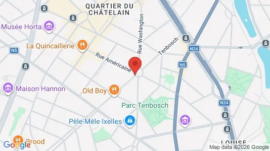 Apartments for rent in Brussels Elsene - Photo from Google Street View