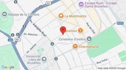 Apartments for rent in Brussels Elsene - Photo from Google Street View
