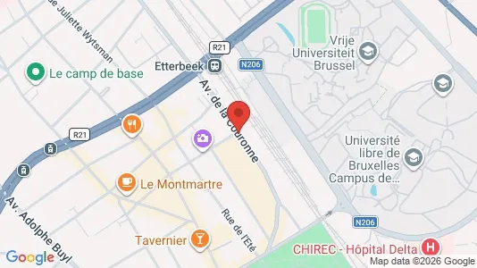 Apartments for rent in Brussels Elsene - Photo from Google Street View
