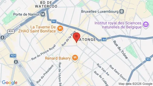 Apartments for rent in Brussels Elsene - Photo from Google Street View