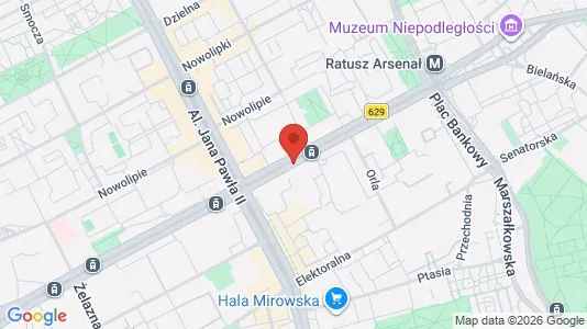 Apartments for rent i Warszawa Śródmieście - kort over placeringen