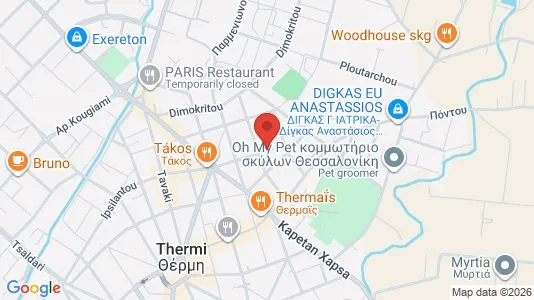 Apartments for rent in Thermi - Photo from Google Street View