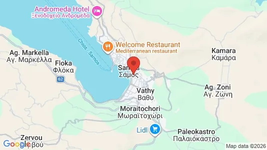 Apartments for rent in Samos - Photo from Google Street View