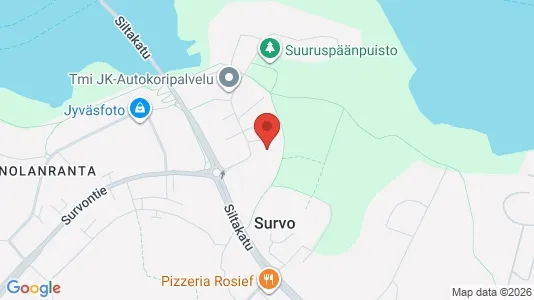 Apartments for rent i Jyväskylä - kort over placeringen
