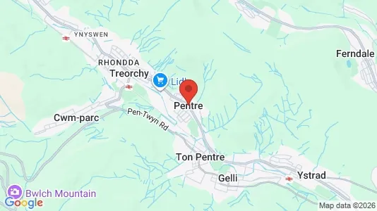 Apartments for rent in Pentre - Mid Glamorgan - Photo from Google Street View