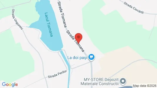Apartments for rent i Tismana - kort over placeringen