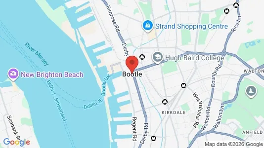 Apartments for rent in Bootle - Merseyside - Photo from Google Street View