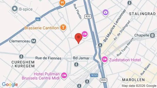 Apartments for rent in Brussels Anderlecht - Photo from Google Street View