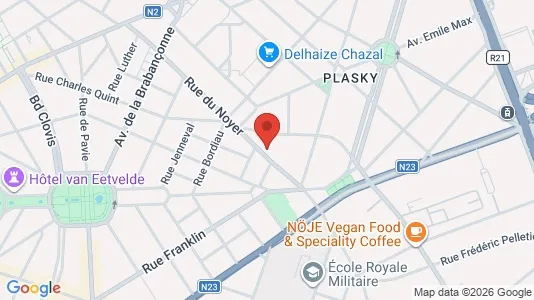 Apartments for rent in Brussels Schaarbeek - Photo from Google Street View