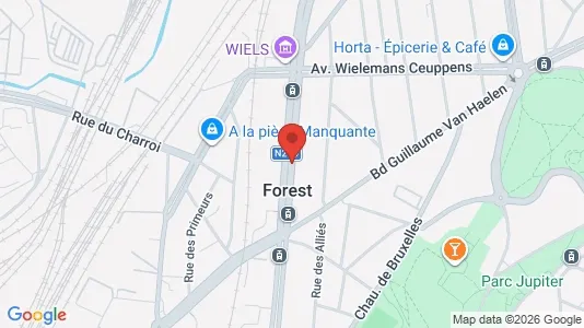 Apartments for rent in Brussels Vorst - Photo from Google Street View