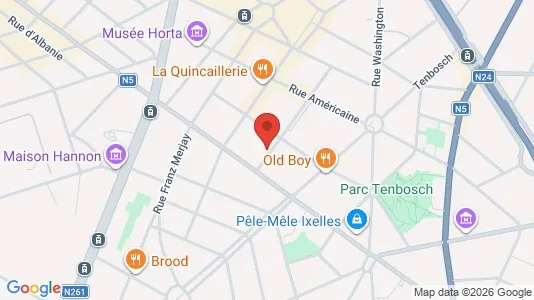 Apartments for rent in Brussels Elsene - Photo from Google Street View