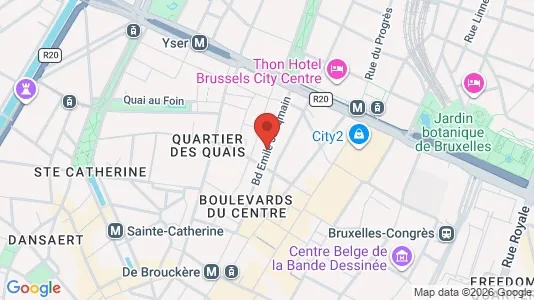 Apartments for rent in Stad Brussel - Photo from Google Street View