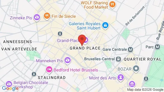 Apartments for rent in Stad Brussel - Photo from Google Street View