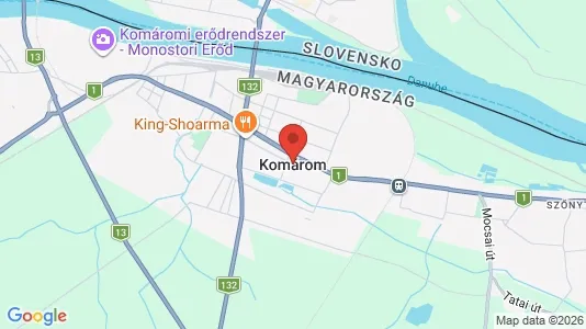 Apartments for rent in Komáromi - Photo from Google Street View
