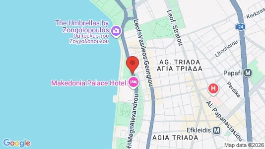 Apartments for rent in Thessaloniki - Photo from Google Street View