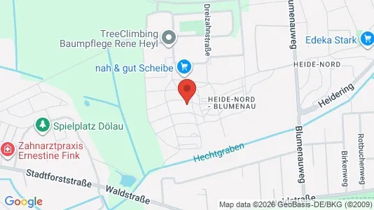Apartments for rent i Halle (Saale) - kort over placeringen