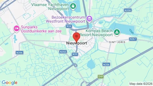 Houses for rent i Nieuwpoort - kort over placeringen