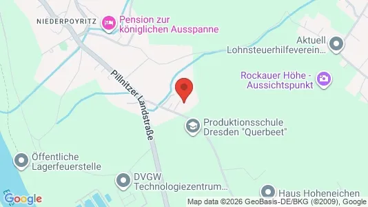 Apartments for rent i Dresden - kort over placeringen