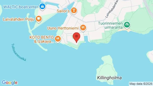 Apartments for rent i Helsinki Kaakkoinen - kort over placeringen
