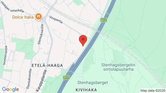 Apartments for rent i Helsinki Läntinen - kort over placeringen