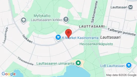 Apartments for rent i Helsinki Eteläinen - kort over placeringen