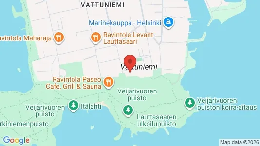Apartments for rent i Helsinki Eteläinen - kort over placeringen