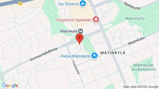 Apartments for rent i Espoo - kort over placeringen