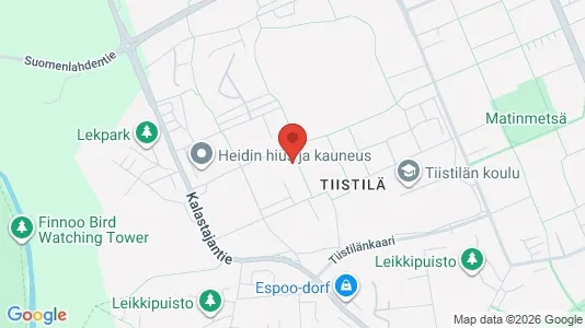 Apartments for rent i Espoo - kort over placeringen