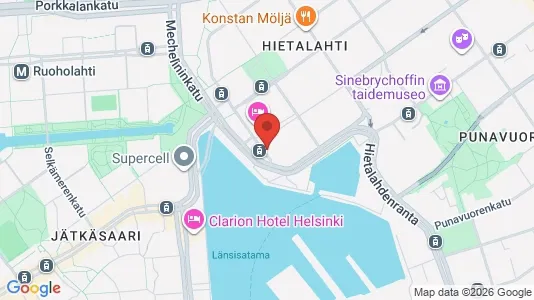 Apartments for rent i Helsinki Eteläinen - kort over placeringen