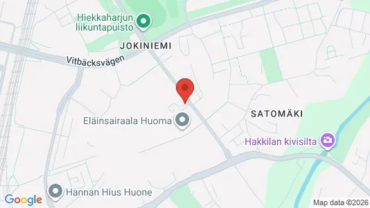Apartments for rent i Vantaa - kort over placeringen