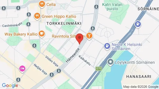 Apartments for rent i Helsinki Keskinen - kort over placeringen