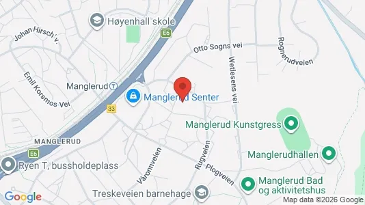 Apartments for rent i Oslo Østensjø - kort over placeringen