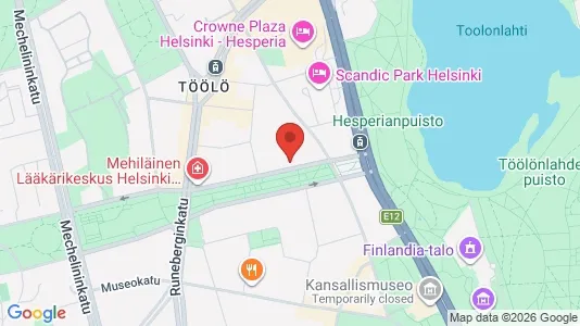 Apartments for rent i Helsinki Eteläinen - kort over placeringen