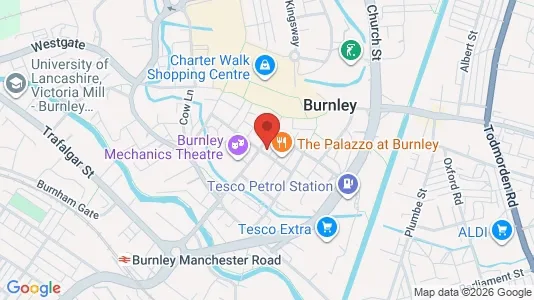 Apartments for rent i Burnley - Lancashire - kort over placeringen