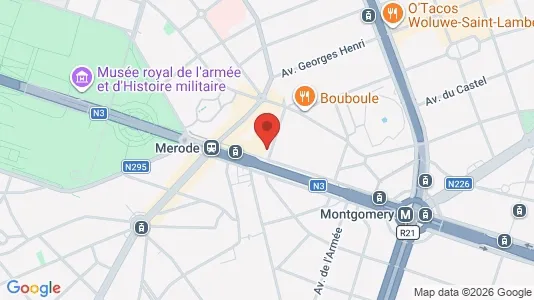 Apartments for rent in Brussels Etterbeek - Photo from Google Street View