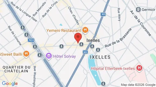 Apartments for rent in Brussels Elsene - Photo from Google Street View