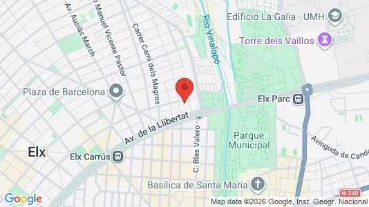 Apartments for rent in Elche/Elx - Photo from Google Street View