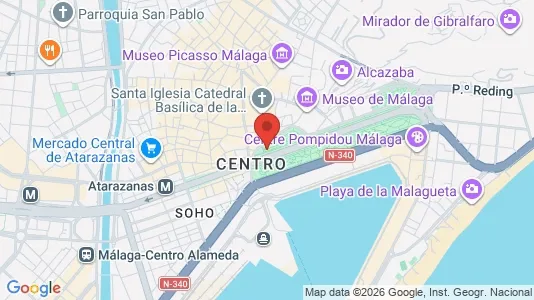 Apartments for rent in Málaga - Photo from Google Street View