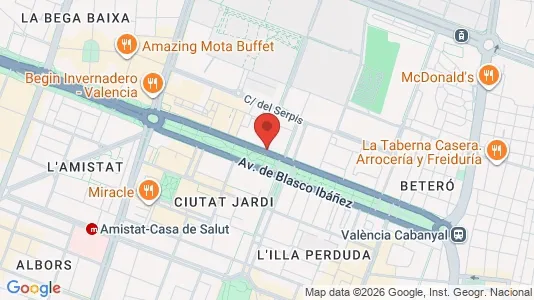 Apartments for rent in Alboraya - Photo from Google Street View