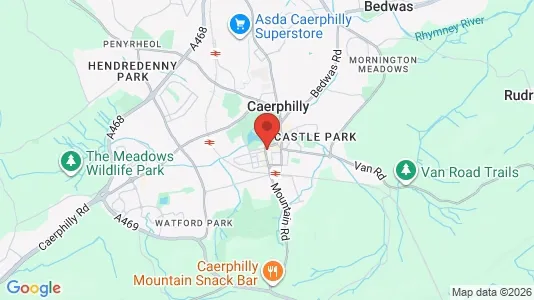 Apartments for rent in Caerphilly - Mid Glamorgan - Photo from Google Street View